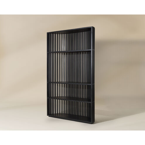 Tessa Black Bookcase